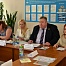 президиум семинара-совещания (справа - главный специалист обкома Казакова Л.Я.)